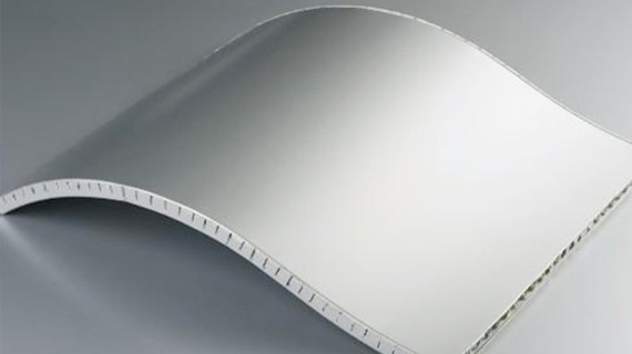 Curved Honeycomb Aluminum Panel